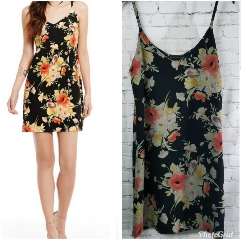 Sanctuary Dark Lilly Slip Dress